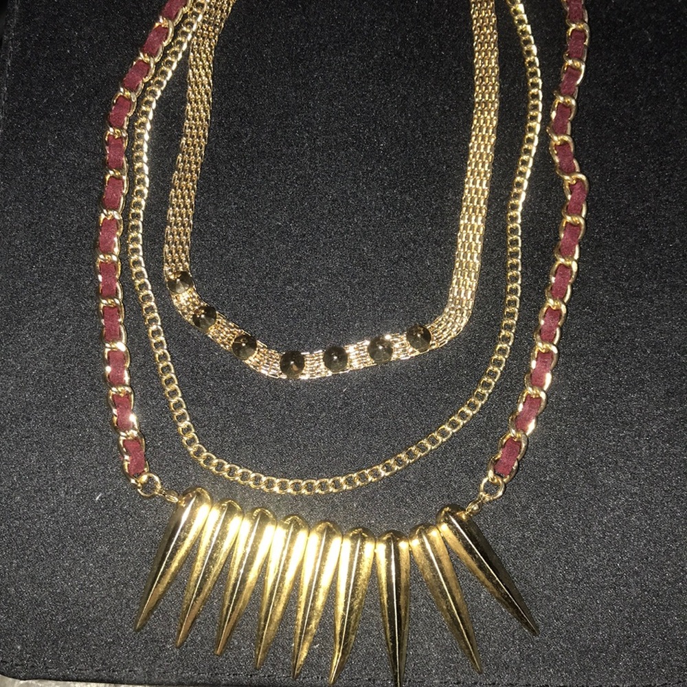 Three layers Necklace💙 - Picture 2 of 3